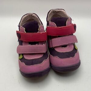 Charming Pink and Purple Kids Dress Shoes size 6 (22)
